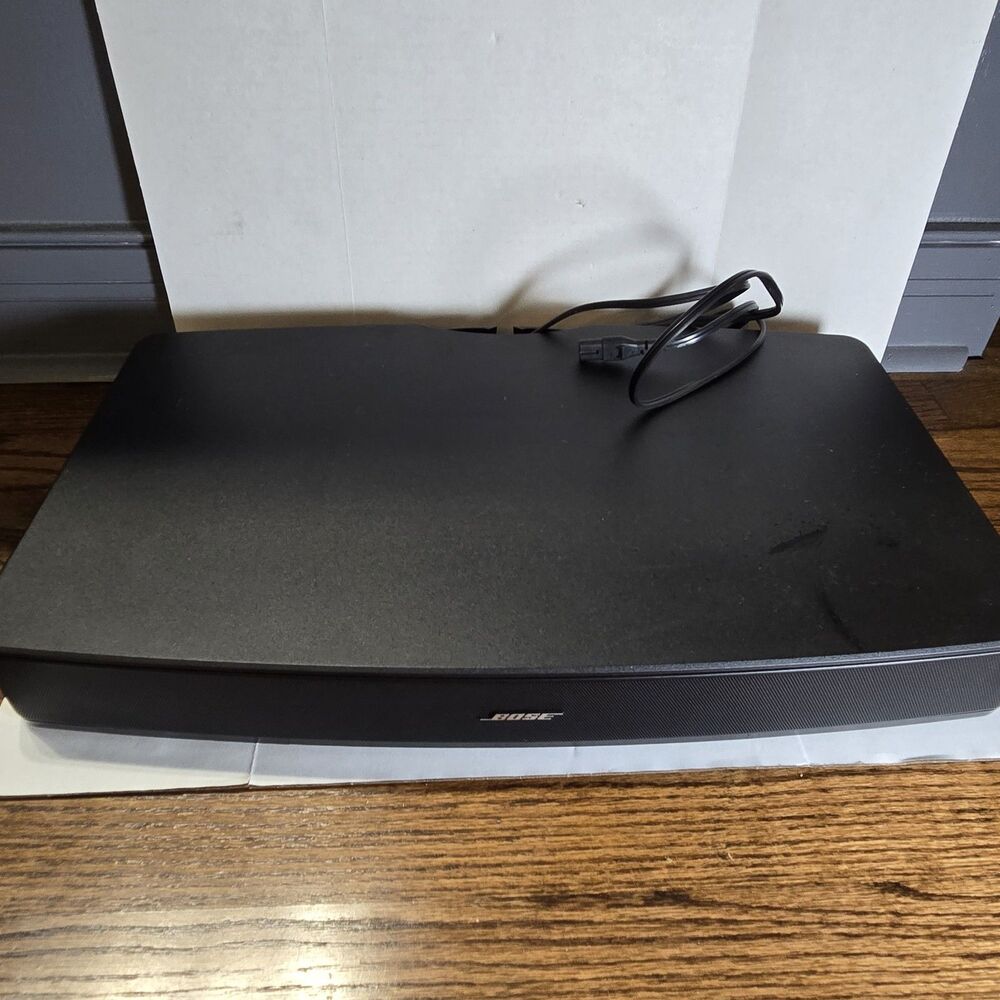 Bose Solo TV Sound System Model 410376 - Black - No Remote Untested As Is